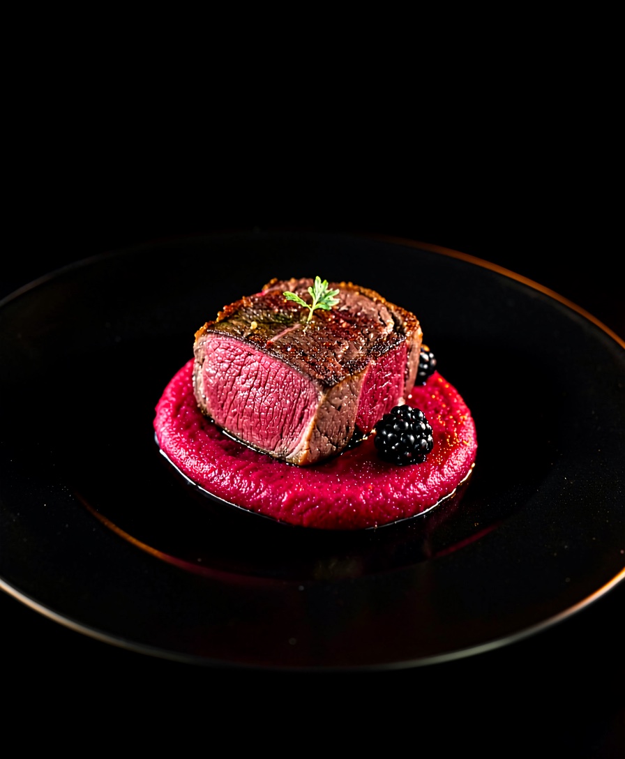 A venison plate.